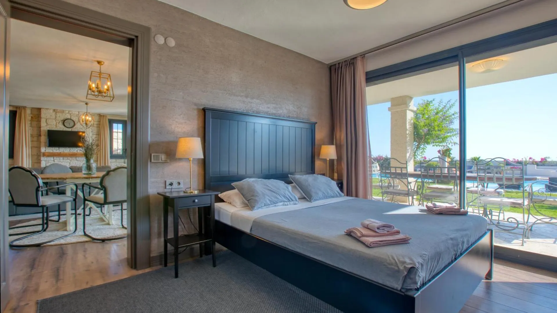 Villasunset With Sea, Chios And Sunset View Cesme Villa